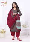 Aarvi Kalki Vol Printed Cotton Kurti Afghani Pant With Dupatta Wholesale Clothing Distributors In India
