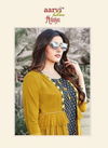 Aarvi Manya 23 Latest Fancy Collection Heavy Rayon Festive Wear Long Kurtis Collection