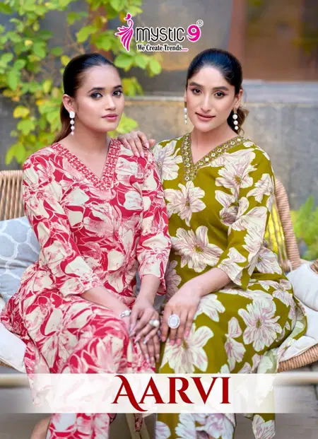 Aarvi Vol 1 By Mystic 9 Cotton Flex Wholesale Co Ord Set Suppliers In Mumbai
