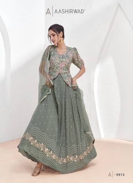 Aarzoo By Aashirwad Georgette Readymade Wedding Salwar Suits Wholesale Suppliers In India Catalog