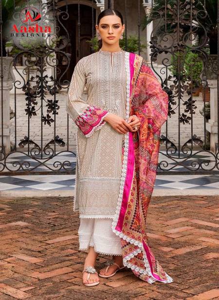 Aasha 1052 A To C Embroidery Patch Cotton Pakistani Suits Wholesale Clothing Suppliers In India
 Catalog