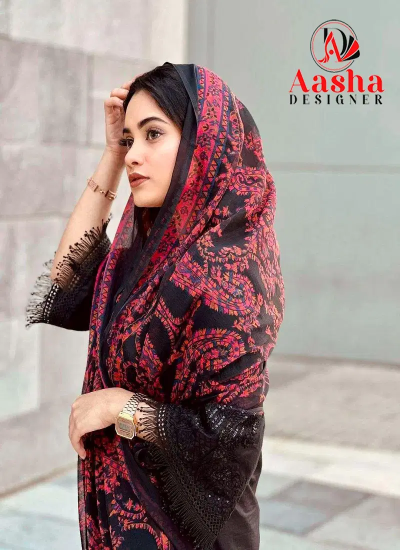 Aasha 1139 A To D Rayon Pakistani Suits Wholesale Market In Surat Catalog