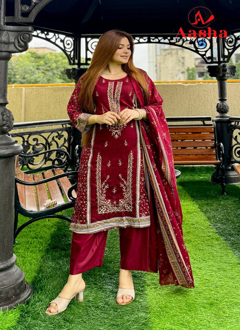 Aasha Riwayat Premium Cotton Pakistani Suits Suppliers In India Catalog