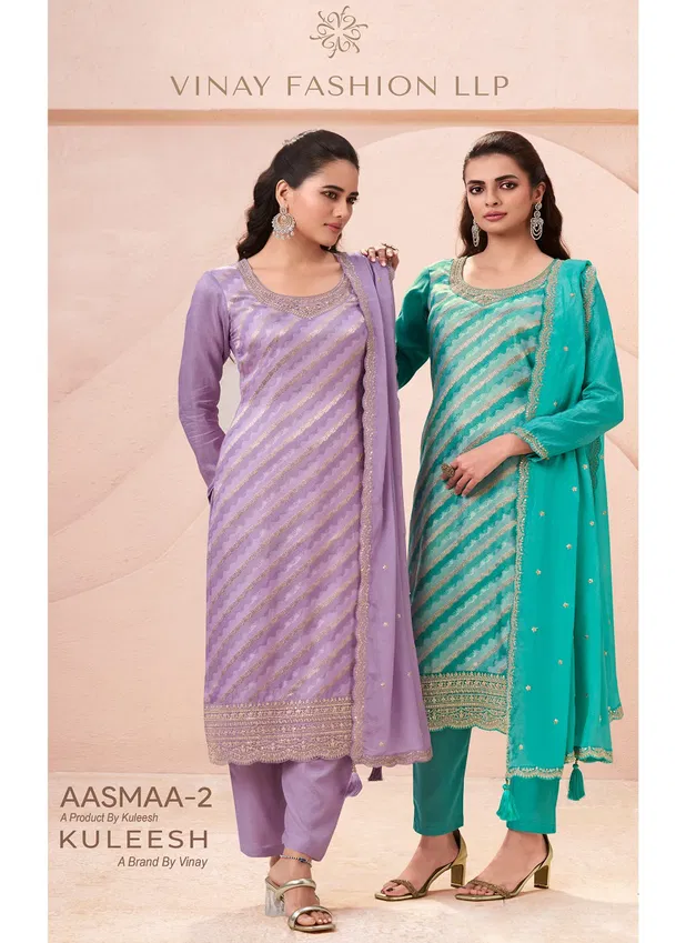 Aasmaa 2 By Vinay Kuleesh Designer Salwar Kameez Orders In India