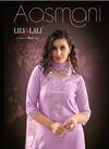 Aasmani By Lily And Lali Silk Embroidery Kurti With Bottom Dupatta Wholesale Clothing Suppliers In India
