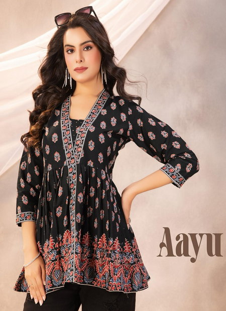 Aayu By Kaya Cotton Printed Wholesale Ladies Top Suppliers In Mumbai
