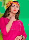 Ab Dhani 1 Designer Regular Wear Neck Work Cotton Slub Pure Kurti Collection
