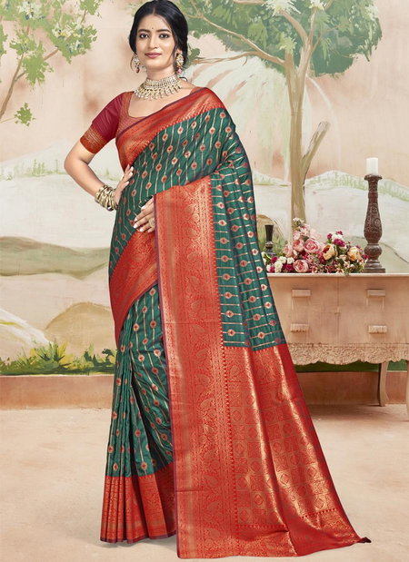 Abhibhuti By Bunawat Wedding Wear Silk Saree Suppliers In India
