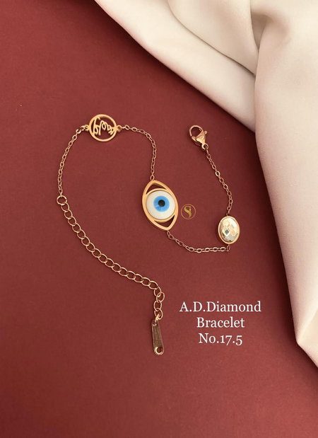 AD Diamond Rose Gold Fancy Bracelets Catalog