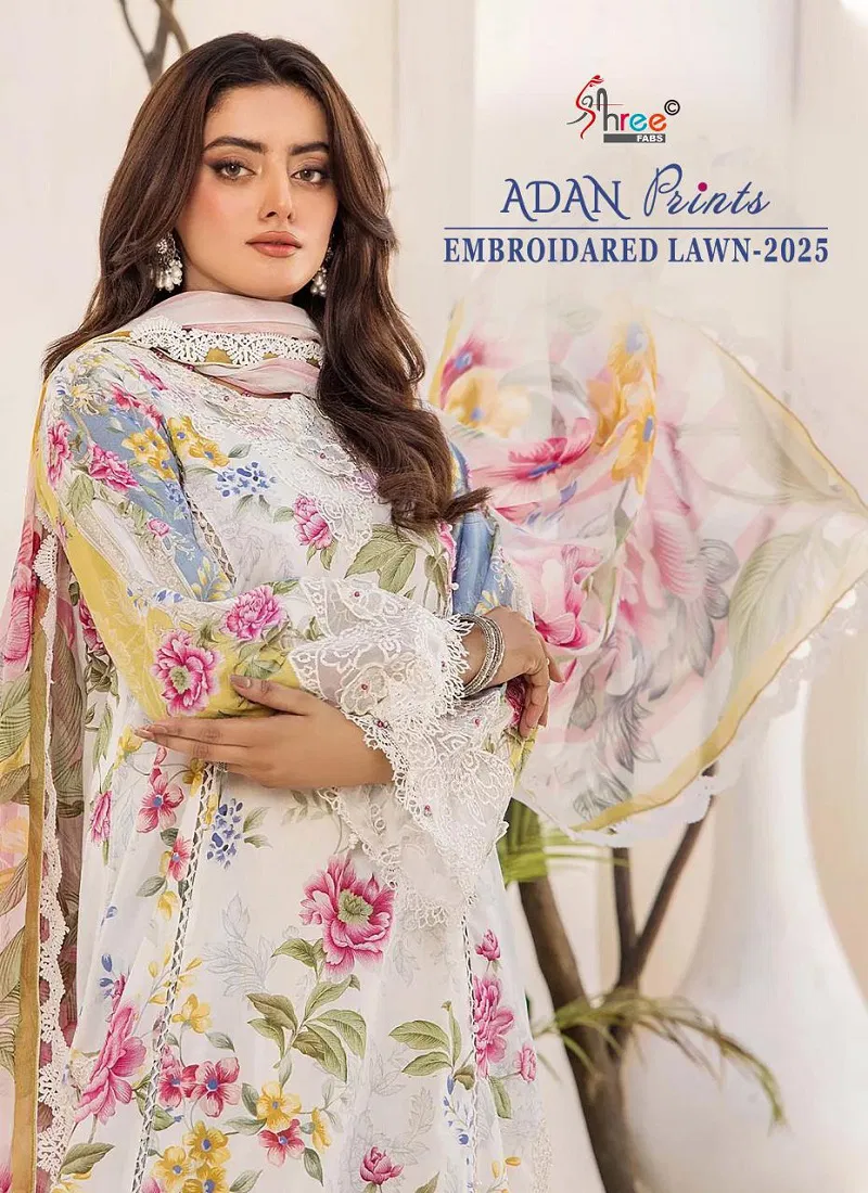 Adan By Shree Fabs Viscose Digital Printed Salwar Suits Wholesalers In Delhi Catalog