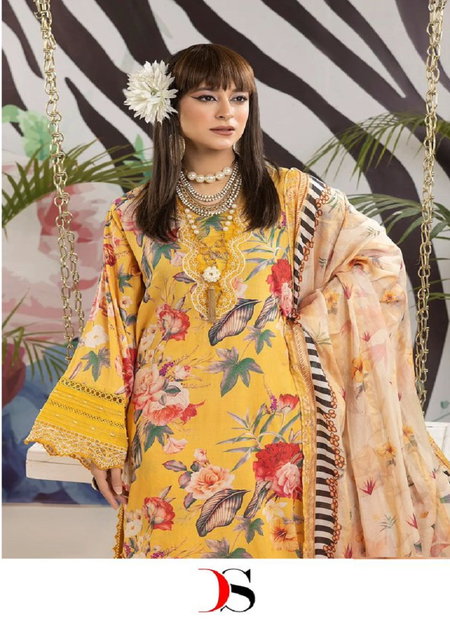 Adan Prints 23 By Deepsy Cotton Pakistani Suits Wholesale Shop In Surat

