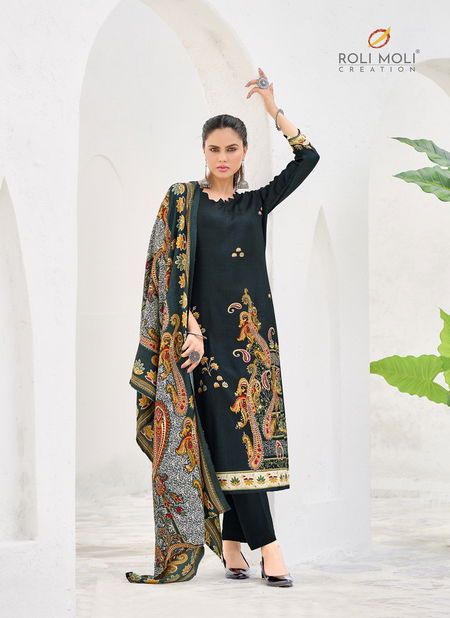 Adira By Roli Moli Pashmina Dress Material Exporters In India Catalog