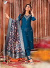 Af Shehnai Vol 6 Designer Silk Kurti With  Bottom Dupatta Catalog