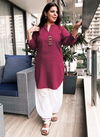 Afdhan Zubiya Cotton Flex Top With Bottom Catalog