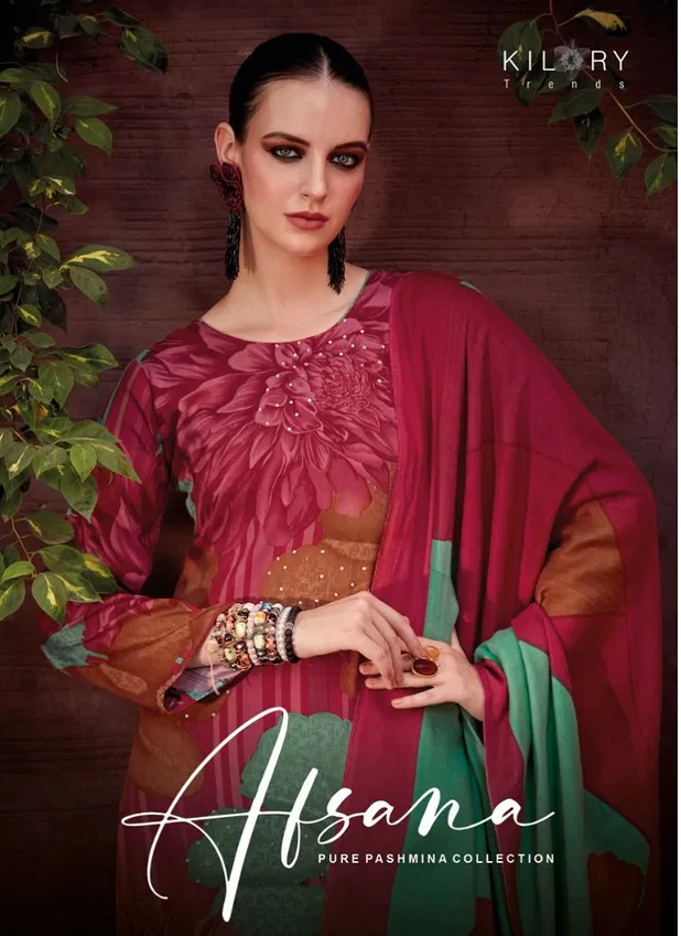 Afsana By Kilory Viscose Pashmina Printed Suits Wholesale Shop In Surat