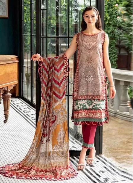 Agha Noor Vol 12 Printed Lawn Cotton Pakistani Dress Material Wholesale Online
 Catalog