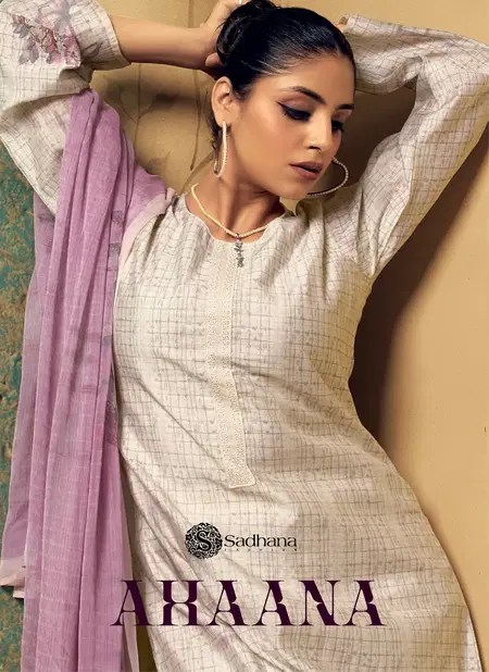 Ahaana By Sadhana Muslin Silk Digital Printed Salwar Kameez Wholesale Price In Surat Catalog