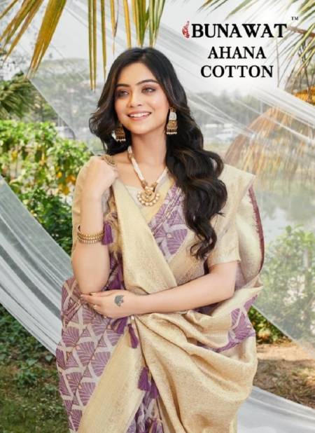 Ahana By Bunawat Cotton Silk Printed Daily Wear Sarees Wholesale Market In Surat
 Catalog