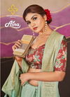 Aina By Shubh Shree Dola Viscose Heavy Border Party Waer Sarees Wholesale Shop In Surat

