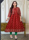 Akhand Jyot Anokhi New Ethnic Wear Rayon Printed Designer Kurti Collection