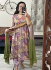 Akshar Designer Masleen Alia Cut Kurti Dupatta with Bottom Catalog