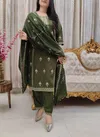 Akshar Designer Pakistani Style  Kurti With Bottom Dupatta Wholesalers In Delhi
