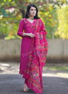 Akshar Sundari Cotton Navaratri Special Kurti With Bottom Dupatta Wholesale Price In Surat