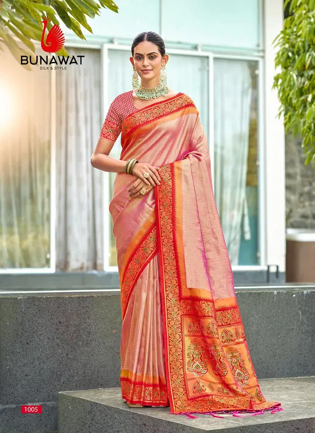 Akshara Silk By Bunawat Wedding Wear Wholesale Saree Suppliers In Mumbai