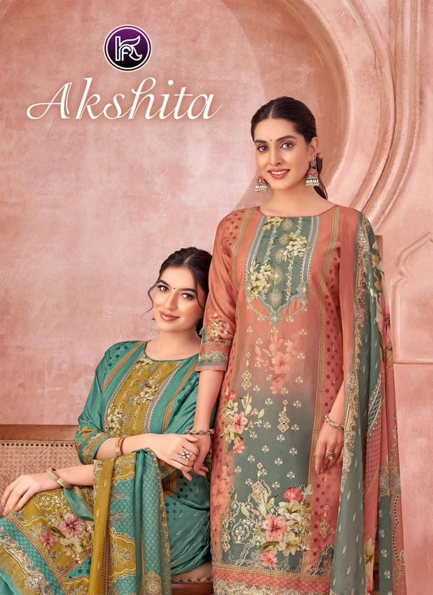 Akshita By Kala Shimmer Muslin Digtal Printed Salwar Suits Surat Wholesale Market