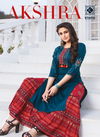 AKSHRA Latest Fancy Designer Festival Wear Classy Cotton Printed  Kurti With Bottom Collection