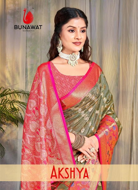 Akshya By Bunawat Cotton Silk Designer Sarees Suppliers In India Catalog