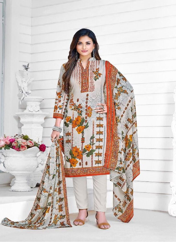 Al Karam Mahjabeen Fancy Cotton Casual Wear Karachi Cotton Dress Material Collection