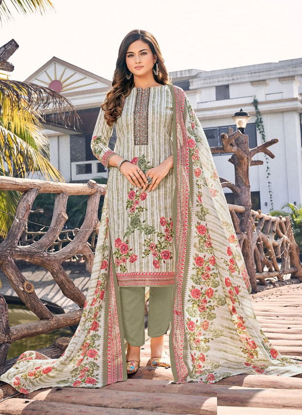 Al Karam Shanaya Wholesale Printed Cotton Dress Material