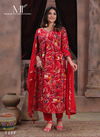 Alia Vol 1 By Moksh Printed Rayon Alia Cut Kurti With Bottom Dupatta
