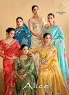 Alice By Shubh Shree Tusser Silk Designer Sarees Wholesalers In Delhi