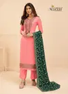 Alizeh Murad 2044 C Georgette Dress Material Supplers In India