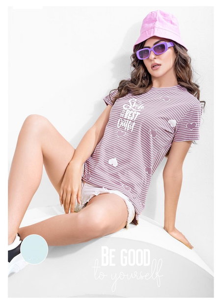 Allover Print T Shirt Vol 3 Western Hosiery Cotton Ladies Top Wholesale Shop In Surat
