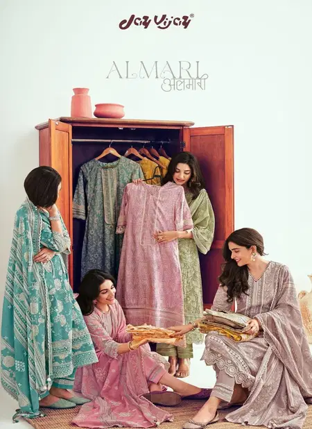 Almari By Jayvijay Embroidery Printed Designer Salwar Kameez Wholesale Shop In Surat Catalog