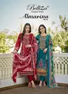 Almarina Vol 3 By Belliza Cotton Digital Printed Dress Material Orders In India