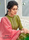 Alok Aakarshan Exclusive Latest Fancy Casual Wear Pure Weave Jacquard Fine Cotton with Hand Work Handwork Designer Dress Material Collection
