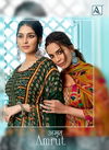 Alok Amrut Fancy Casual Wear Pure jam Cotton Digital Style Print with Embroidery and Swarovski Diamond Cotton Designer Dress Material Collection
