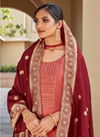 Alok Charvi Latest fancy Regular Wear Pure Jam Cotton with Fancy Designer Embroidery Dress Material Collection
