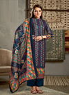 Alok Heena Pure Wool Fancy Wear Pashmina Printed Designer Dress Material Collection 