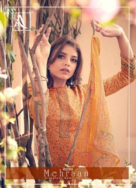 alok mehraan jam cotton designer casual wear pure zam cotton digital print with swarovski diamond dress material collection
