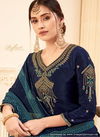 Alok Nakashi Heavy Nakashi Work Latest Designer Heavy Embroidery Worked Neck Design Salwar Suit Collection 