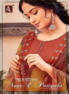 Alok Noor E Patiyala 11 Designer Pure Jam Jacquard with Stitched Tie and Fancy Bottom And Dupatta Dress Material Collection