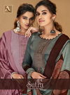 Alok Sutra Fancy Designer Heavy Festive Wear Pure Jam Cotton Print with Fancy Embroidery and Swarovski Diamond Work Dress Material
