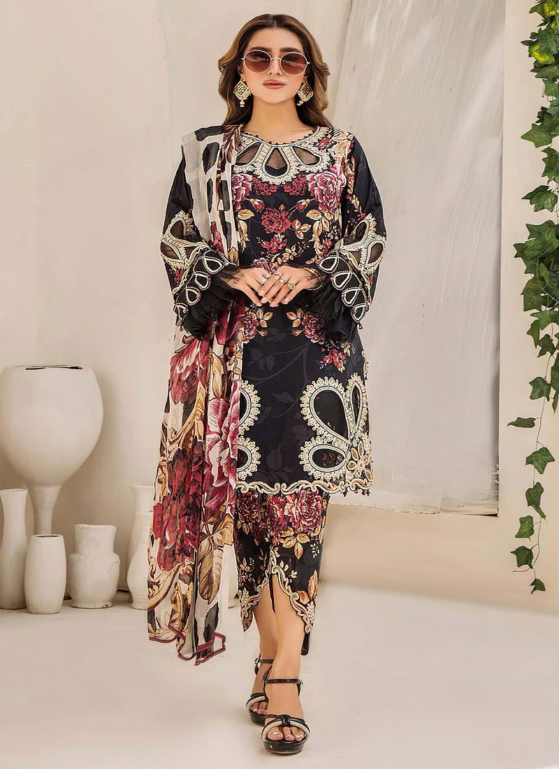 Alzohaib Az 1182 Cotton Printed Pakistani Suits Wholesale Shop In Surat Catalog