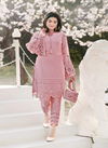 Am 59 Latest Georgette Fancy Designer Casual Wear Heavy Kurti With Bottom Collection
