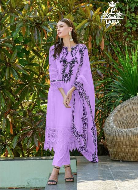 Am Vol 117 By Laiba Pure Georgette Pakistani Readymade Suits Catalog